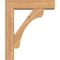 Ekena Millwork Legacy Block Smooth Bracket w/ Offset Brace, Western Red Cedar, 5 1/2"W x 20"D x 24"H BKT0604X20X24LEC05SWR - alternate 4